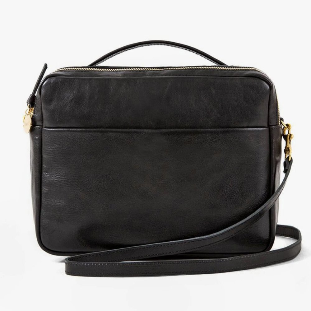 Clare V Mirabel Crossbody Bag ~ Black